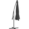 vidaXL Lawn & Garden* Cantilever Umbrella With Aluminum Pole 137.8