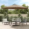 vidaXL Lawn & Garden* Cantilever Umbrella With Aluminum Pole 137.8