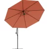 vidaXL Lawn & Garden* Cantilever Umbrella With Aluminum Pole 137.8