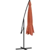 vidaXL Lawn & Garden* Cantilever Umbrella With Aluminum Pole 137.8