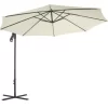 vidaXL Lawn & Garden* Cantilever Umbrella With Steel Pole 118.1