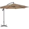 vidaXL Lawn & Garden* Cantilever Umbrella With Steel Pole 118.1