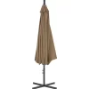 vidaXL Lawn & Garden* Cantilever Umbrella With Steel Pole 118.1