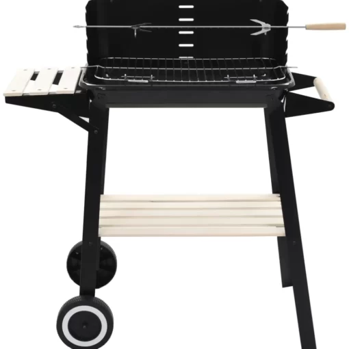 vidaXL Kitchen & Dining* Charcoal Bbq Stand With Wheels