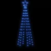 vidaXL Decor* Christmas Cone Tree Blue 108 Leds 2X6 Ft