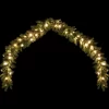 vidaXL Decor* Christmas Garland With Led Lights 16 Ft