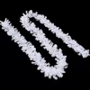 vidaXL Decor* Christmas Garland With Led Lights 16 Ft White