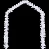 vidaXL Decor* Christmas Garlands 4 Pcs White 106.2