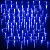 vidaXL Decor* Christmas Icicle Lights 100 Pcs Blue Acrylic