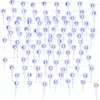 vidaXL Decor* Christmas Icicle Lights 100 Pcs Blue Acrylic