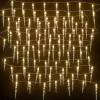 vidaXL Decor* Christmas Icicle Lights 100 Pcs Warm White Acrylic