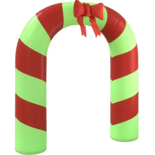 vidaXL Decor* Christmas Inflatable Arch Gate Led 106.3"