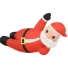 vidaXL Decor* Christmas Inflatable Lying Santa Led 63