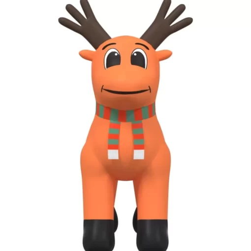 vidaXL Decor* Christmas Inflatable Reindeer With Leds 157.5"