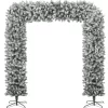 vidaXL Decor* Christmas Tree Arch With Flocked Snow 94.5