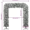 vidaXL Decor* Christmas Tree Arch With Flocked Snow 94.5