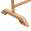 vidaXL Household Supplies* Clothes Racks 2 Pcs Solid Oak Wood