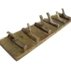 vidaXL Decor* Coat Rack Solid Reclaimed Wood 23.6