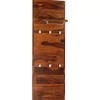 vidaXL Decor* Coat Rack Solid Sheesham Wood 46.5