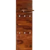 vidaXL Decor* Coat Rack Solid Sheesham Wood 46.5