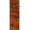 vidaXL Decor* Coat Rack Solid Sheesham Wood 46.5