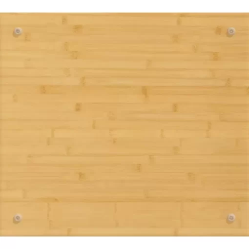 vidaXL Kitchen & Dining* Cooker Cover 19.7"X22"X0.6" Bamboo