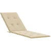 vidaXL Decor* Deck Chair Cushion Beige (29.5