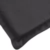 vidaXL Decor* Deck Chair Cushion Black (29.5