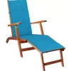 vidaXL Decor* Deck Chair Cushion Blue (29.5