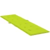 vidaXL Decor* Deck Chair Cushion Bright Green (29.5