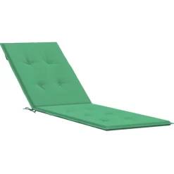 vidaXL Decor* Deck Chair Cushion Green (29.5"+41.3")X19.7"X1.2"