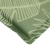 vidaXL Decor* Deck Chair Cushion Leaf Pattern Oxford Fabric