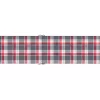 vidaXL Decor* Deck Chair Cushion Red Check Pattern (29.5