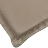 vidaXL Decor* Deck Chair Cushion Taupe (29.5