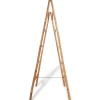 vidaXL Bathroom Accessories* Double Towel Ladder With 5 Rungs Bamboo 19.7