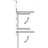 vidaXL Household Supplies* Drying Rack For Balcony 35