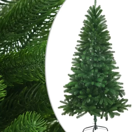 vidaXL Decor* Faux Christmas Tree Lifelike Needles 5 Ft Green