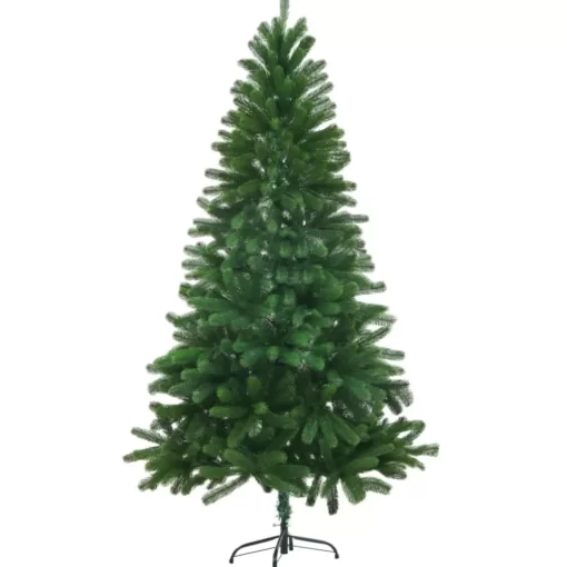 vidaXL Decor* Faux Christmas Tree Lifelike Needles 5 Ft Green