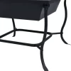 vidaXL Fireplaces* Fire Pit Black 16.5