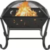 vidaXL Fireplaces* Fire Pit With Poker 24.4