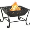 vidaXL Fireplaces* Fire Pit With Poker 24.4