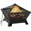 vidaXL Fireplaces* Fire Pit With Poker 25.2