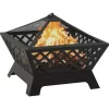 vidaXL Fireplaces* Fire Pit With Poker 25.2