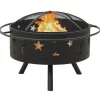 vidaXL Fireplaces* Fire Pit With Poker 29.9