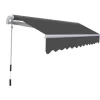 vidaXL Lawn & Garden* Folding Awning Manual Operated 118.1