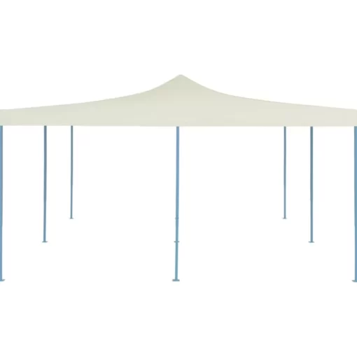 vidaXL Lawn & Garden* Folding Gazebo 16.4'X16.4' Cream