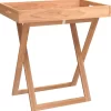 vidaXL Kitchen & Dining* Folding Tray Table 20.5