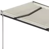 vidaXL Lawn & Garden* Freestanding Manual Retractable Awning 118.1