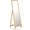 vidaXL Decor* Freestanding Mirror 18.8