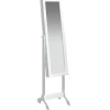 vidaXL Decor* Free-Standing Mirror White 13.4